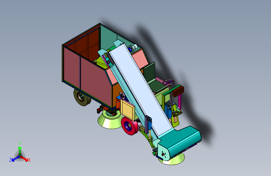 驾驶式公园景区扫地清扫车