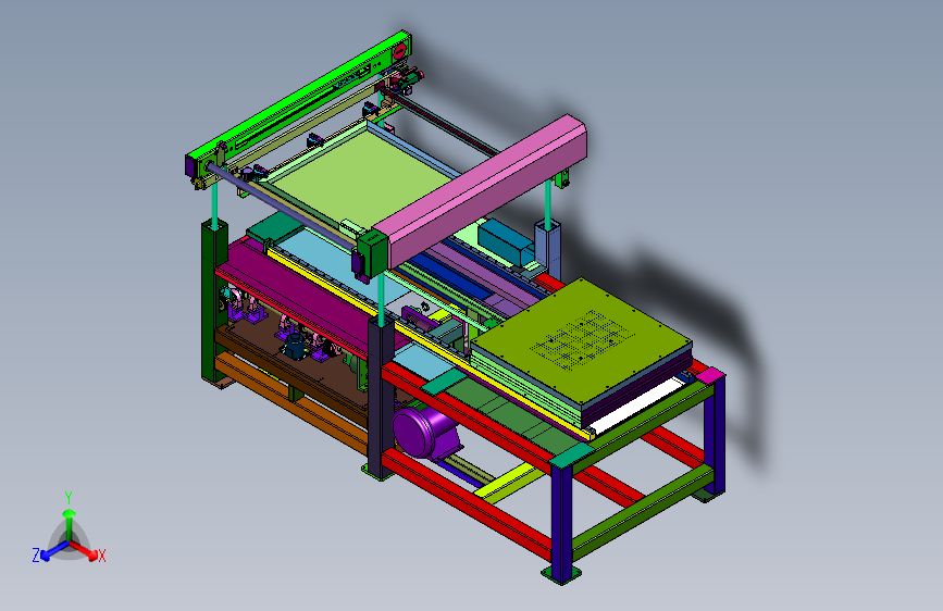 精密小型台面印刷机
