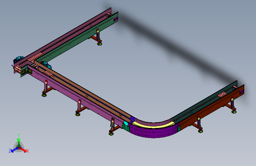 均匀输送式链板给料机