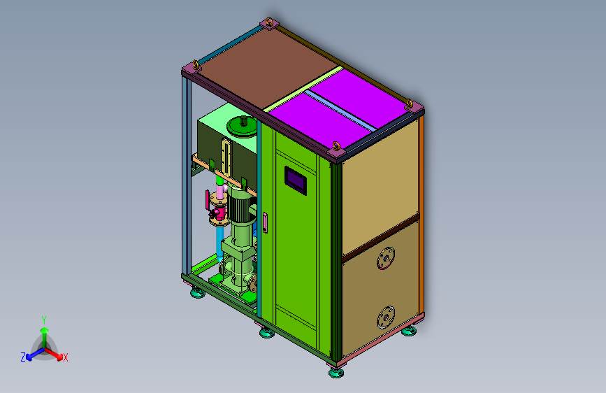 控温水源热泵系统