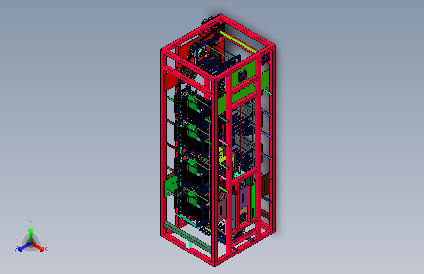 篮筐搬运升降机