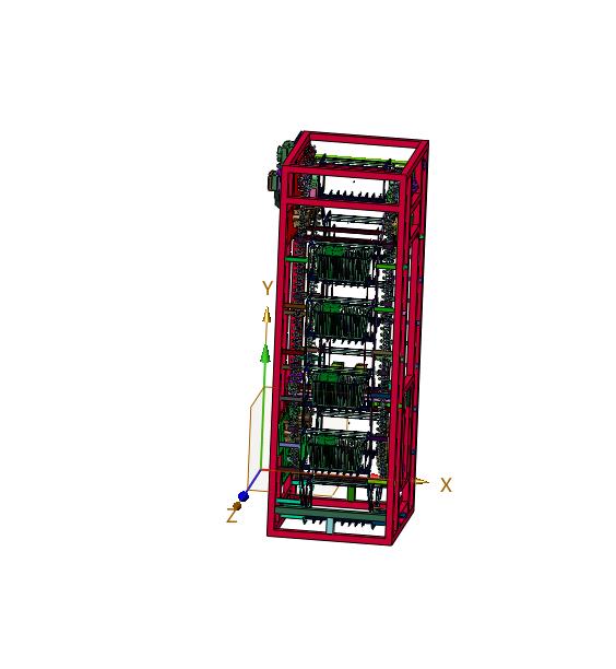 篮筐搬运升降机