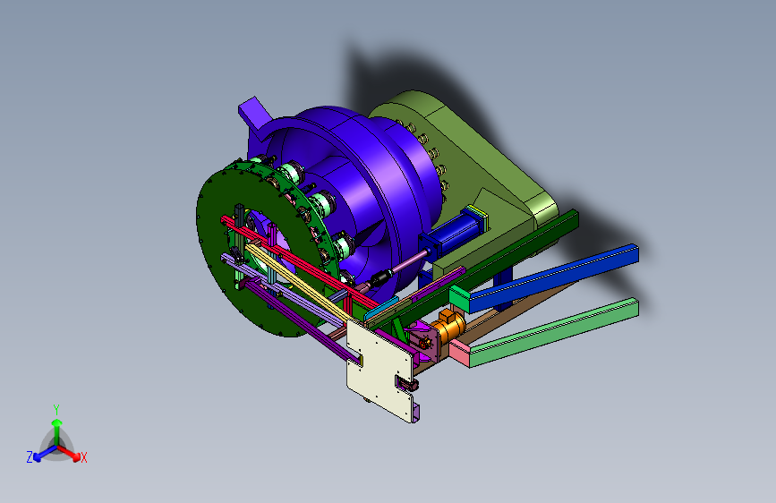 立式弹簧振动光饰机