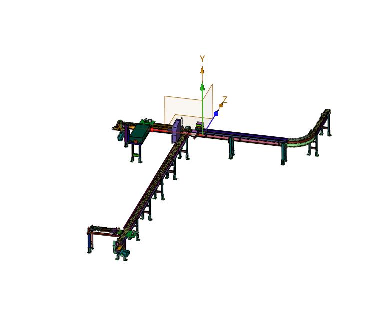 连续抛丸循环输送装置