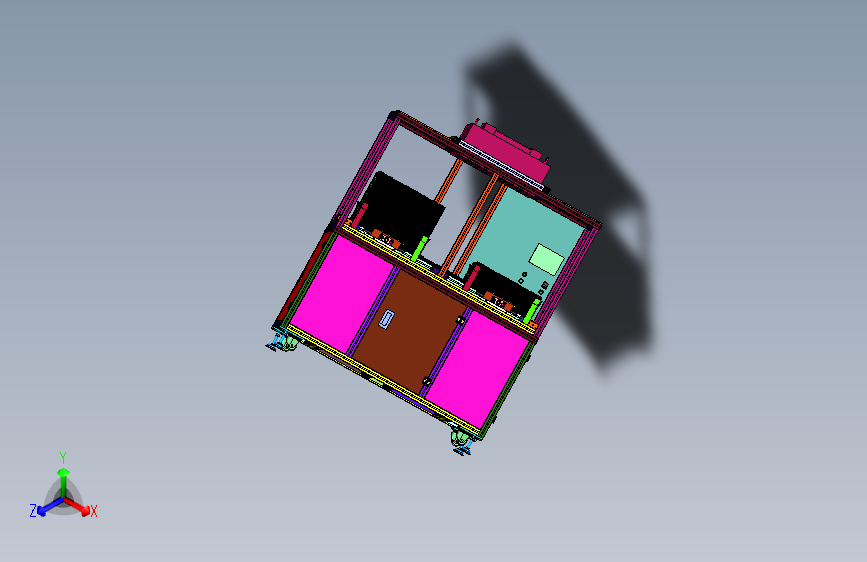拍照式玻璃裂纹检测装置