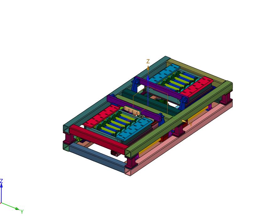 平台汽车对中装置