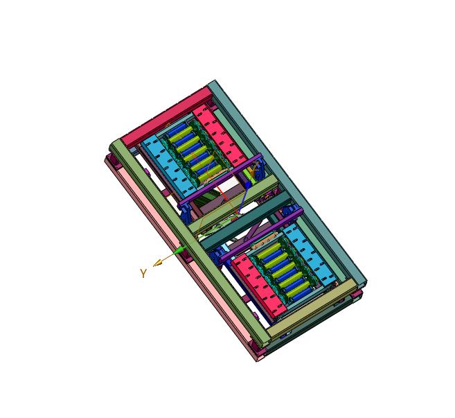 平台汽车对中装置