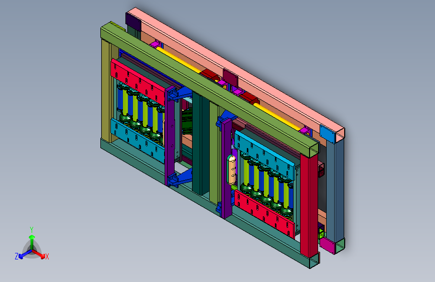 平台汽车对中装置