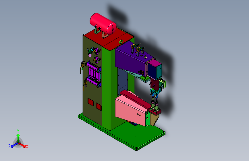 平台式自动点焊机