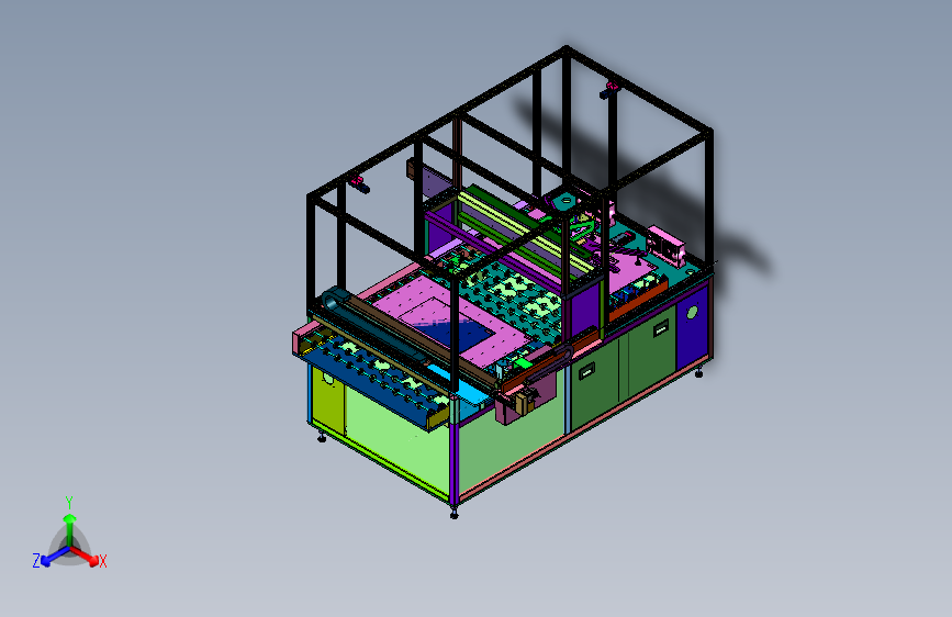 屏幕加工的搬运装置
