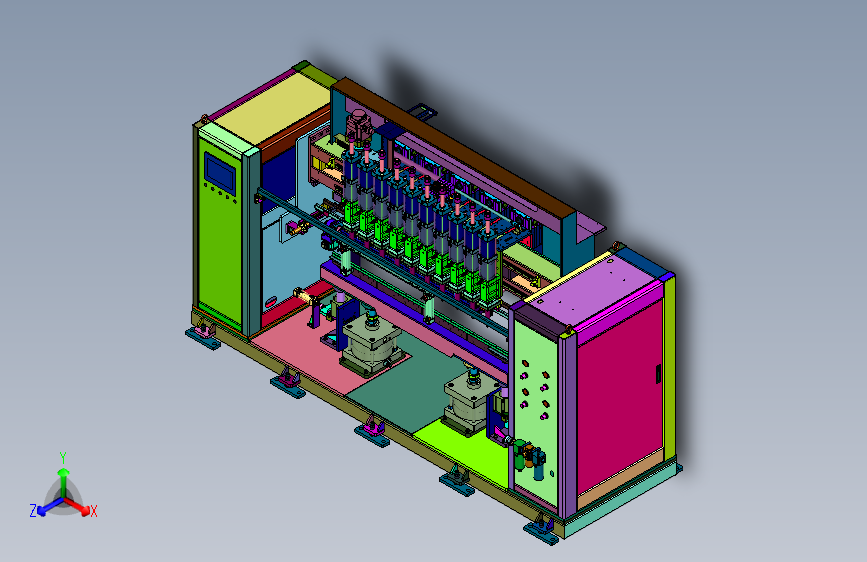 筛网多头焊接成型设备