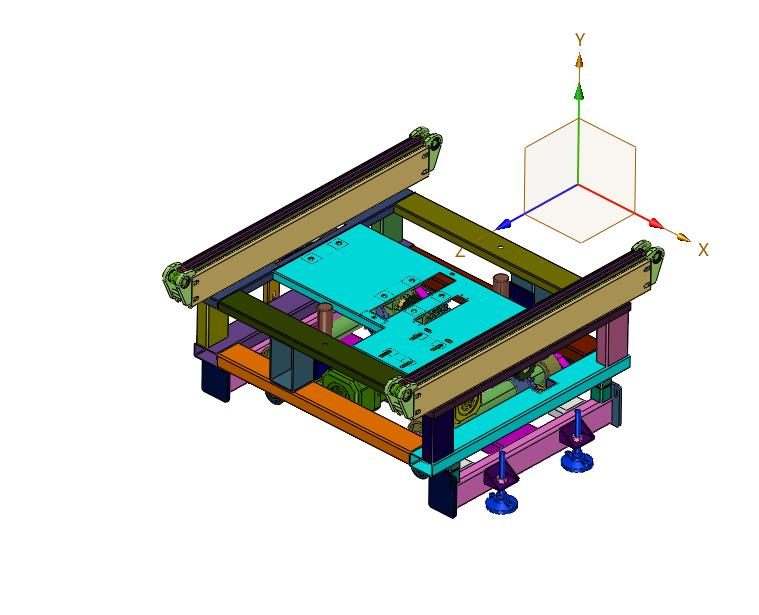 生产线用链条横移装置