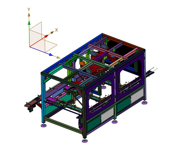 生产用饼干分流装置