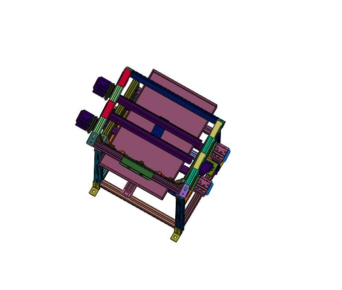 食品杀菌托盘用翻叠倒料机
