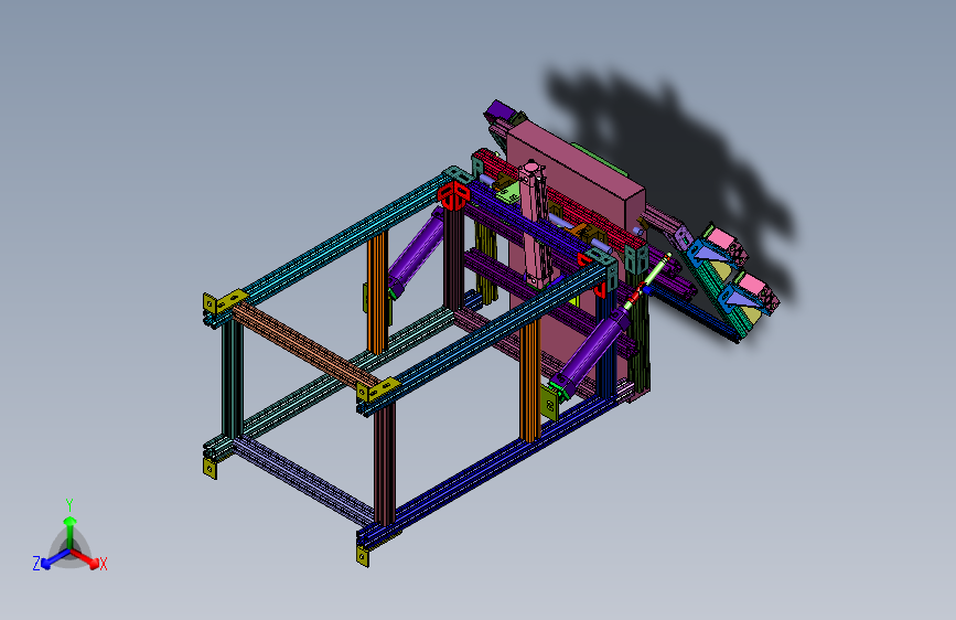 食品杀菌托盘用翻叠倒料机