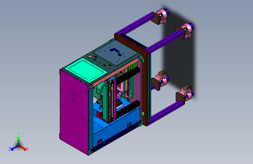 手机检测用测试治具平台