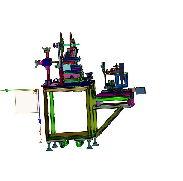 塑胶外壳自动旋转贴膜机