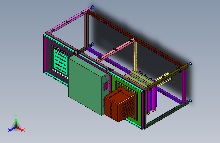 塑料板材吸塑成型的大型吸塑机