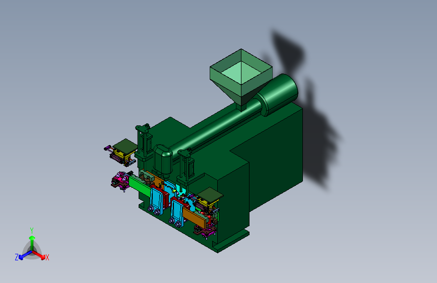 塑料瓶吹塑用边缘剪切装置
