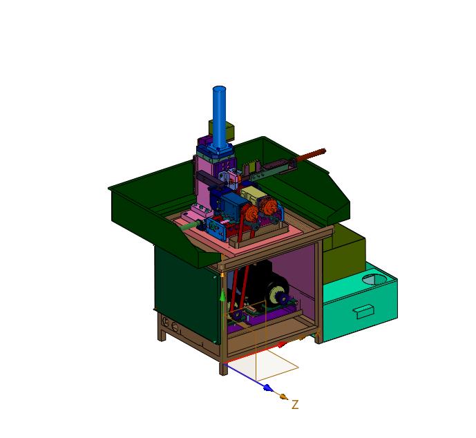 托辊轴双头铣扁机