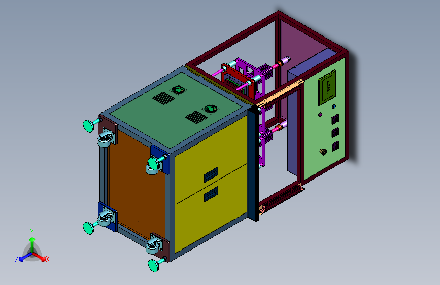 外壳热压成型装置