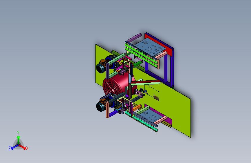 外壳水平抛光加工设备