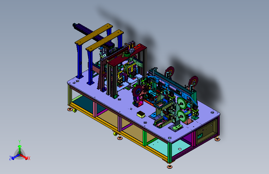 电芯合拢包膜机