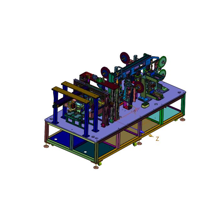 电芯合拢包膜机