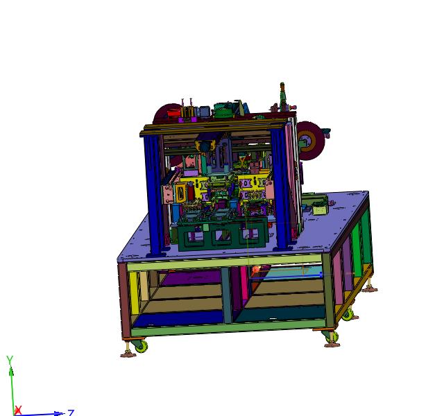 电芯合拢包膜机