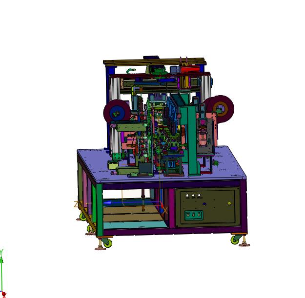 电芯合拢包膜机