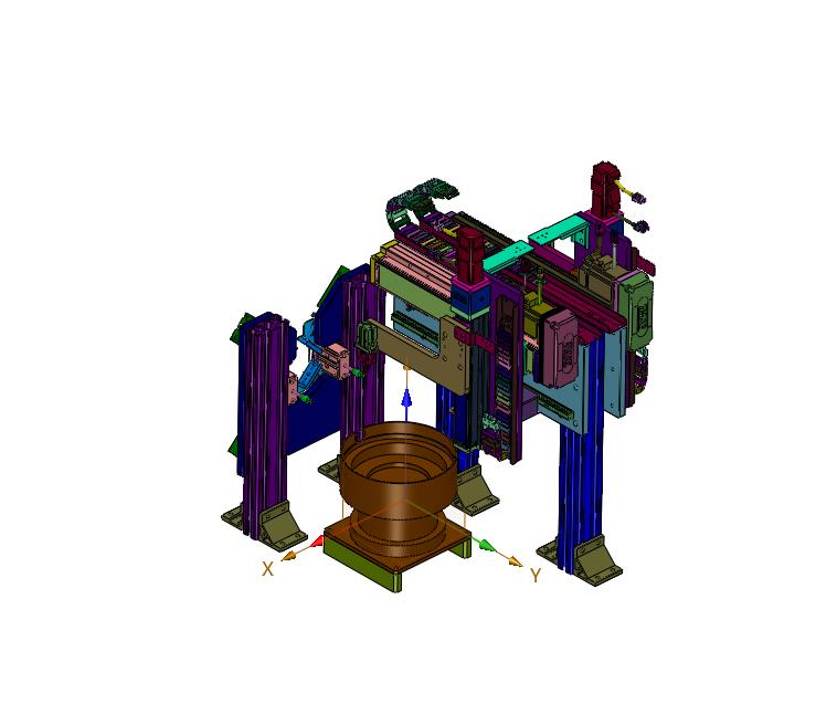 微型密封圈自动组装机