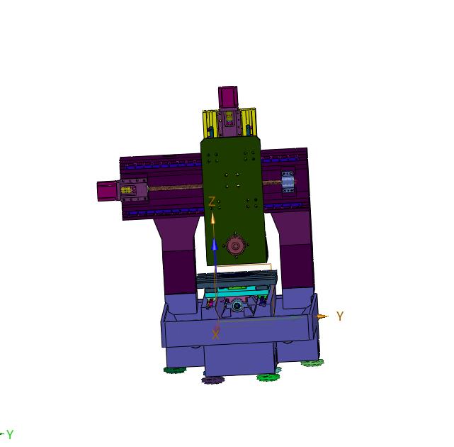 五轴立式曲面加工中心