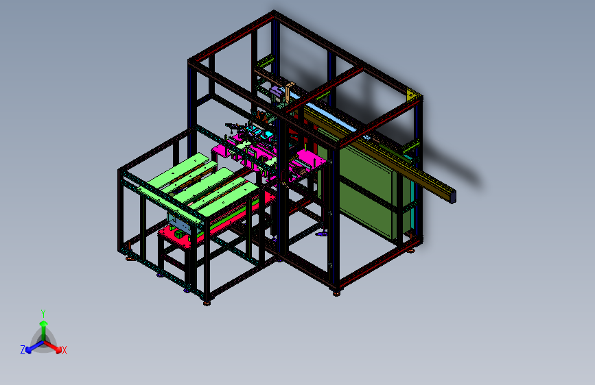 显示面板承载搬运设备