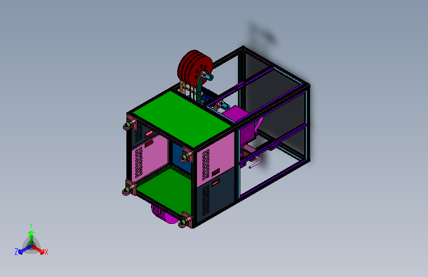芯片多工位并联带打标装置