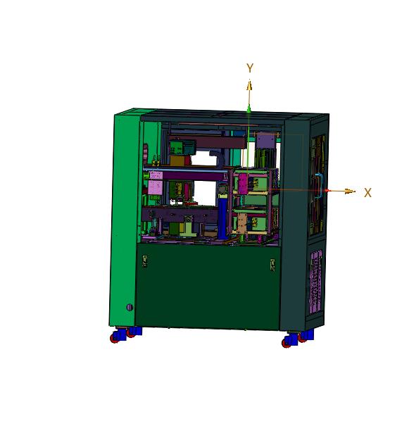 芯片成品检测系统及其Tray盘上下料机构