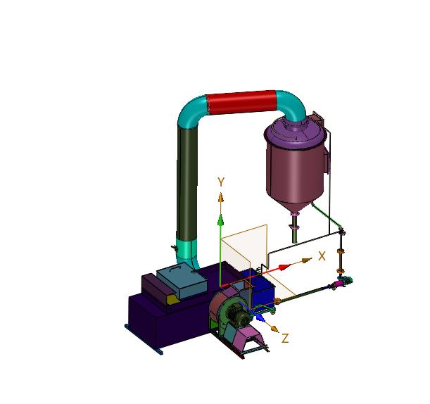 新型微雾旋风除尘系统
