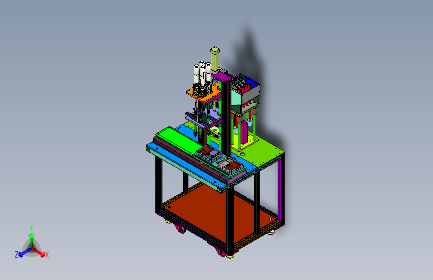 移动平台及全自动锁螺丝机