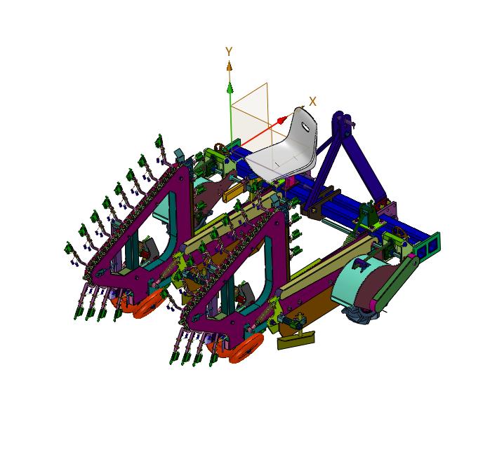 用于铲车的栽树加装装置