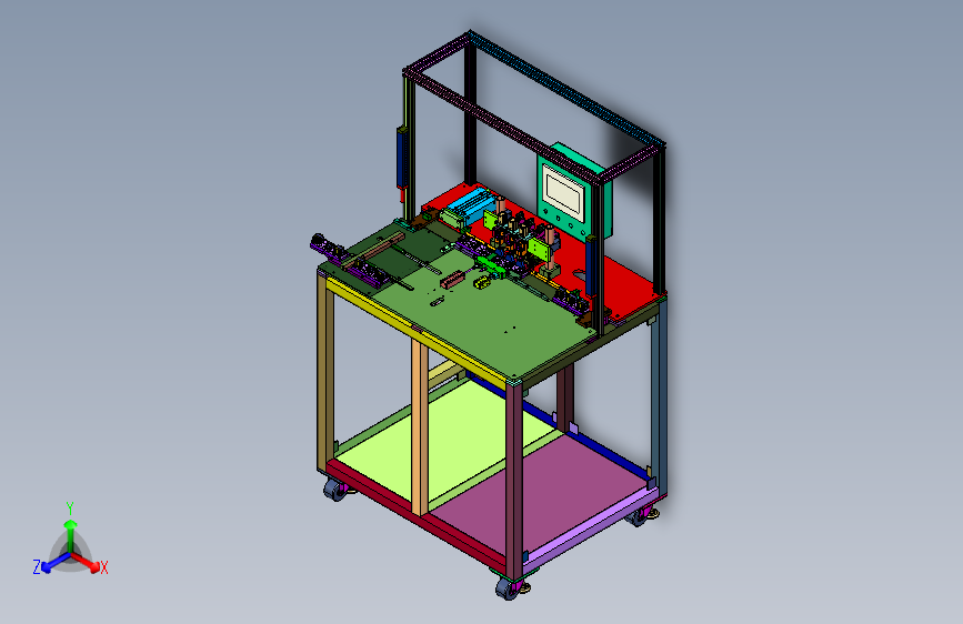 用于打磨线的载具循环线