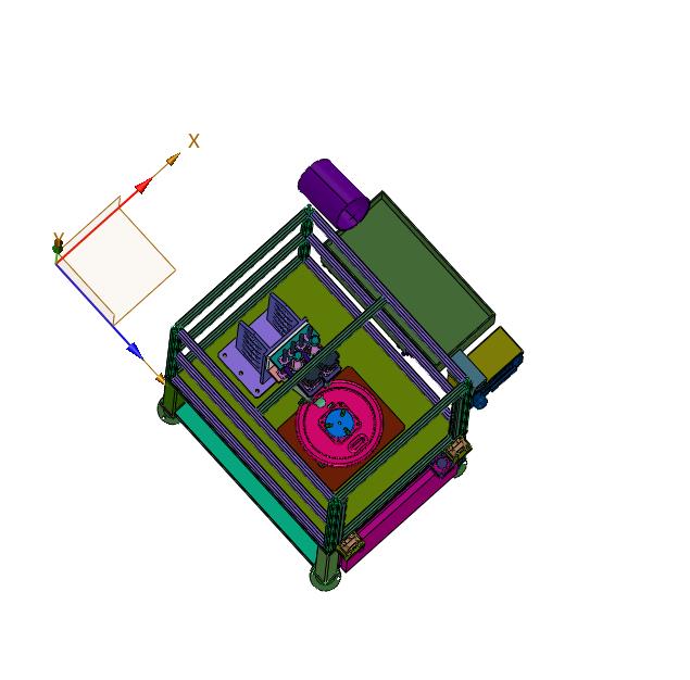 用于螺丝拧紧的双轴螺丝机