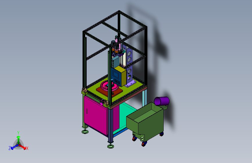用于螺丝拧紧的双轴螺丝机