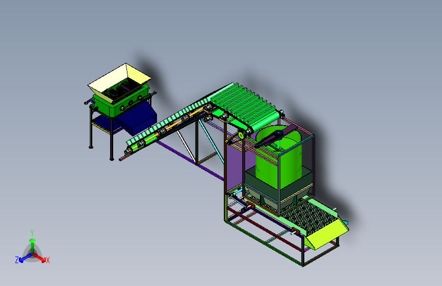 油葵去杂质憋粒精选机
