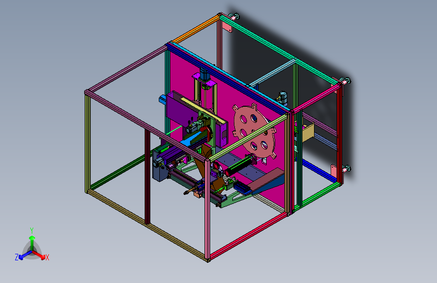 圆形标志牌加工用打磨机