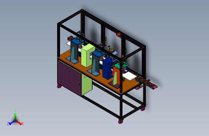 圆锥轴承组装机工作台