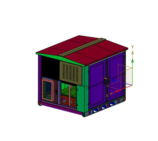 终端型美式箱变配电柜