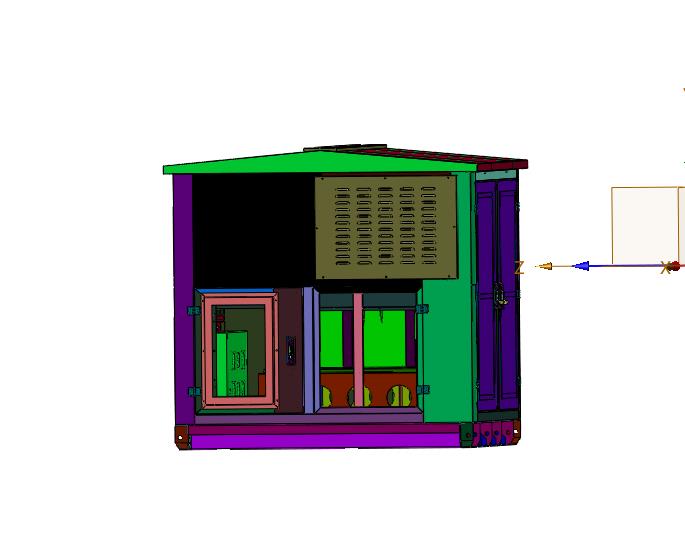 终端型美式箱变配电柜