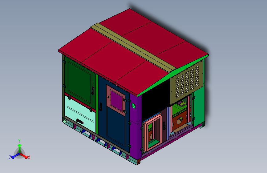 终端型美式箱变配电柜