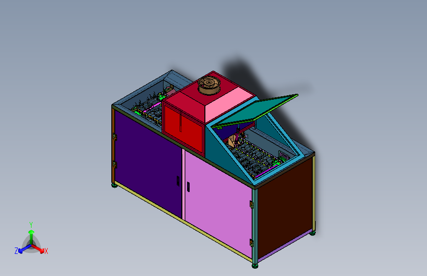 轴承高效输送清洗机