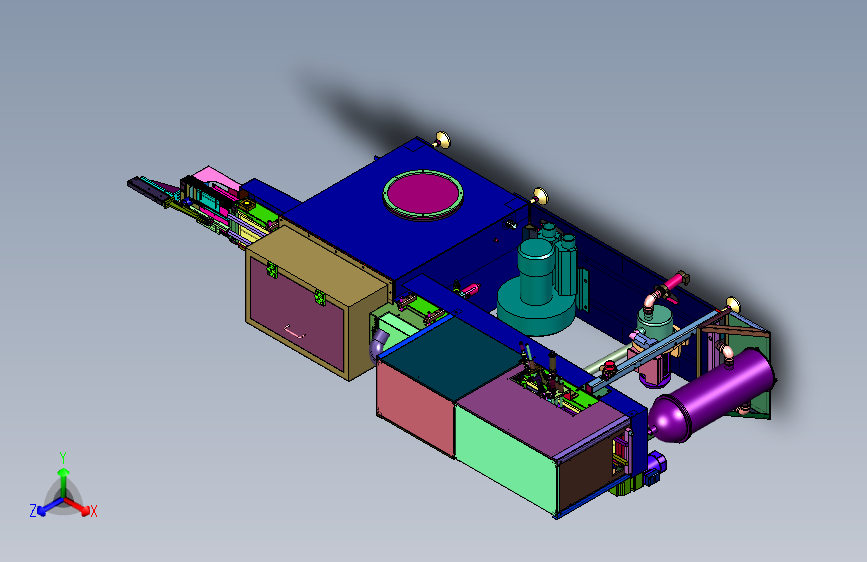 轴承清洗线上的连续式退磁器