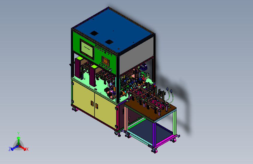 铸造曲轴加工用质量检测设备